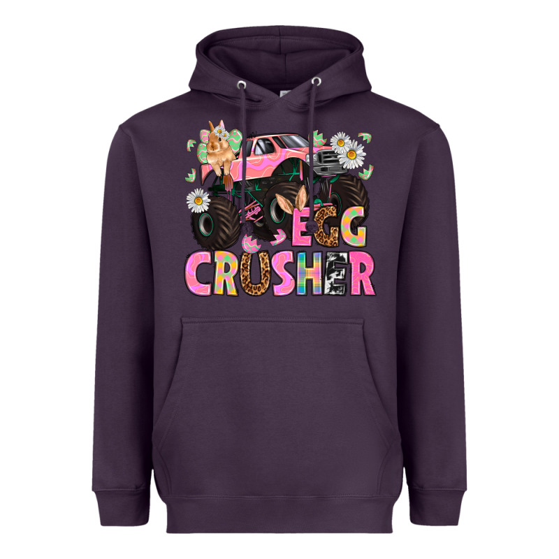 Egg Crusher Easter Day Heavyweight Hoodie by HowdyJamesFarm | Teevron