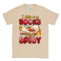 Mushroom i like my books extra spicy Classic Tee - MaliasSmallBusiness