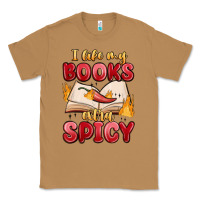 Toasted Coconut i like my books extra spicy Classic Tee - MaliasSmallBusiness