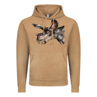 Vintage Camel Triceratops Horridus Face Vintage Hoodie - LillyAllenDesigns