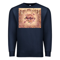 Navy happy mother's day with roses Premium Sweatshirt - TumblerDesignByShophia