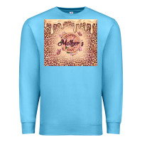 Ocean Blue happy mother's day with roses Premium Sweatshirt - TumblerDesignByShophia