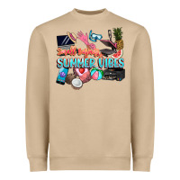 Mushroom small businesses summer vibe Heavyweight Sweatshirt - NancyCooperArtShop
