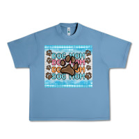 Pebble Blue dog mom Urban Heavy Tee - MaliasSmallBusiness
