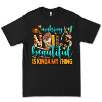 Black making nails beautiful is kinda my thing Premium Tee - AdoDesignShop