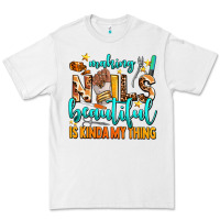White making nails beautiful is kinda my thing Premium Tee - AdoDesignShop