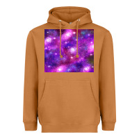 Meerkat colorful abstract galaxy black and purple Heavyweight Hoodie - TumblerDesignByShophia
