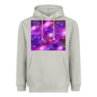Moon Dust colorful abstract galaxy black and purple Heavyweight Hoodie - TumblerDesignByShophia