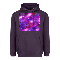 Plum colorful abstract galaxy black and purple Heavyweight Hoodie - TumblerDesignByShophia