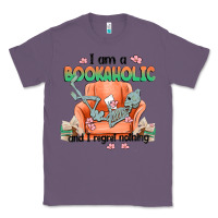 Lavender bookaholic Classic Tee - MaliasSmallBusiness