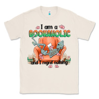 Natural bookaholic Classic Tee - MaliasSmallBusiness