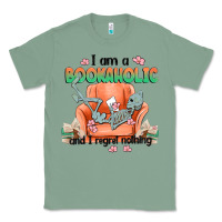 Sage bookaholic Classic Tee - MaliasSmallBusiness