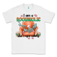 White bookaholic Classic Tee - MaliasSmallBusiness