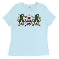 Baby Blue soccer gnome Ladies Tee - HRA Design Shop