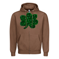 Chestnut shamrock st patrick Zipper Hoodie - Bettercallsaul