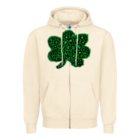 Sandshell shamrock st patrick Zipper Hoodie - Bettercallsaul