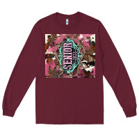 Burgundy senior 2023 Long Sleeve Tee - NancyCooperArtShop