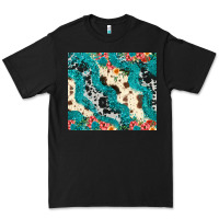 Black turquoise glitter cowhide Premium Tee - JahusDesignShop
