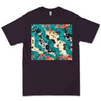 Plum turquoise glitter cowhide Premium Tee - JahusDesignShop