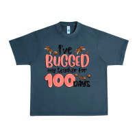 Midnight Navy i have bugged my teacher for 100 days Urban Heavy Tee - MaliasSmallBusiness