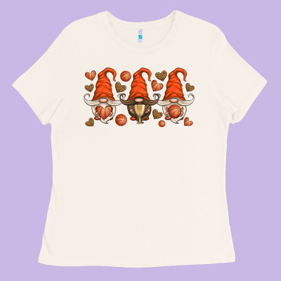 Basketball Gnome Ladies Tee Designed By Hra Design Shop