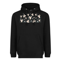 Black cute penguin Heavyweight Hoodie - TumblerDesignByShophia