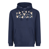Navy cute penguin Heavyweight Hoodie - TumblerDesignByShophia