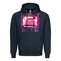 Navy Loads Of Love Zipper Hoodie - Bettercallsaul