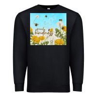 Black spread kindness with dandelions Premium Sweatshirt - TumblerDesignByShophia