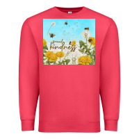 Cardinal spread kindness with dandelions Premium Sweatshirt - TumblerDesignByShophia