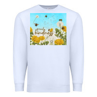White spread kindness with dandelions Premium Sweatshirt - TumblerDesignByShophia