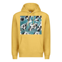 Antique Gold teal glitter and cowhide Premium Hoodie - TumblerDesignByShophia