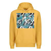 Mustard teal glitter and cowhide Premium Hoodie - TumblerDesignByShophia