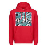 Red teal glitter and cowhide Premium Hoodie - TumblerDesignByShophia