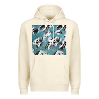 Sandshell teal glitter and cowhide Premium Hoodie - TumblerDesignByShophia