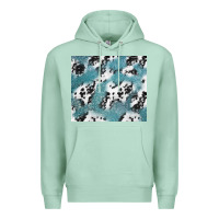 Seafoam teal glitter and cowhide Premium Hoodie - TumblerDesignByShophia