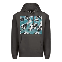 Smoke teal glitter and cowhide Premium Hoodie - TumblerDesignByShophia