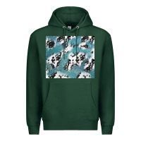Sports Green teal glitter and cowhide Premium Hoodie - TumblerDesignByShophia