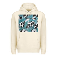 Tofu teal glitter and cowhide Premium Hoodie - TumblerDesignByShophia