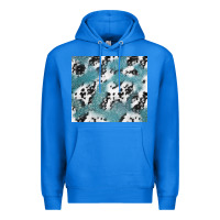 True Royal teal glitter and cowhide Premium Hoodie - TumblerDesignByShophia