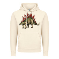 Vintage Artic Stegosaurus Vintage Hoodie - LillyAllenDesigns