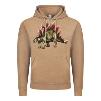 Vintage Coffee Stegosaurus Vintage Hoodie - LillyAllenDesigns