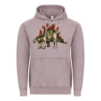 Vintage Zinc Stegosaurus Vintage Hoodie - LillyAllenDesigns