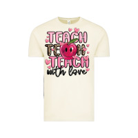 Vintage Arctic teach teach teach with love Vintage Tee - MaliasSmallBusiness