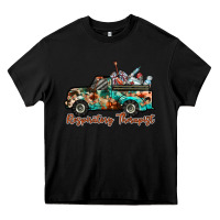 Black respiratory therapist truck Heavy Core Tee - RacoonDesign
