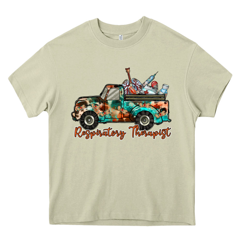 Respiratory Therapist Truck Heavy Core Tee by RacoonDesign | Teevron