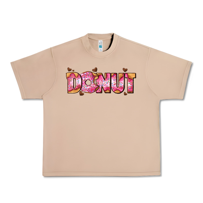 Donut With Donut And Hearts Urban Heavy Tee by AdoDesignShop | Teevron