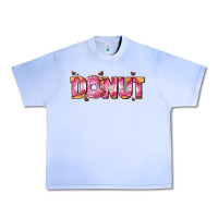 Grape Ice donut with donut and hearts Urban Heavy Tee - AdoDesignShop