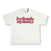 Pistachio donut with donut and hearts Urban Heavy Tee - AdoDesignShop