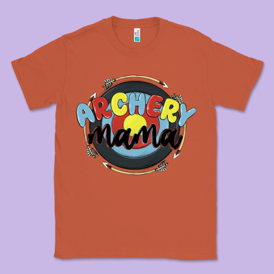 Archery Mama Classic Tee Designed By Maliassmallbusiness